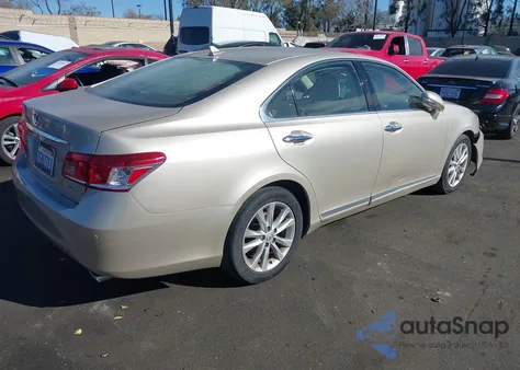 2010 Lexus Es 350 z USA, uszkodzony, nr VIN JTHBK1EG6A2384417